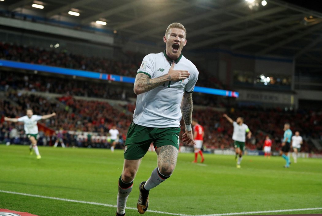 Irsko poslal do baráže James McClean