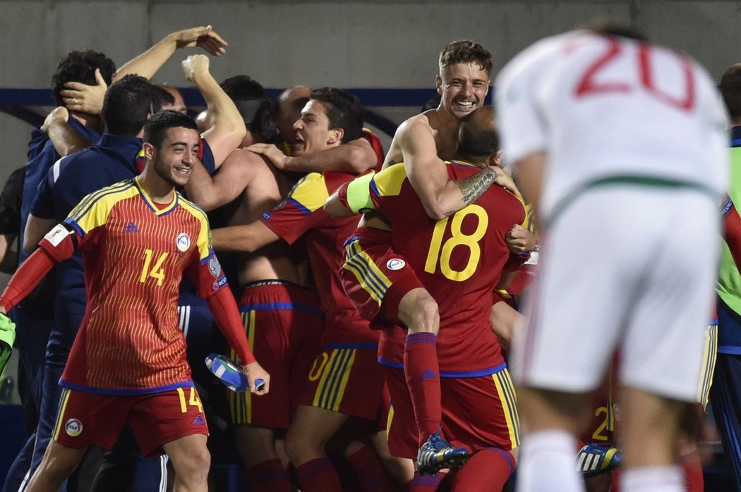 Andorra vyhrála teprve pátý oficiální zápas z celkových 142