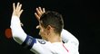 Cristiano Ronaldo nasázel do sítě Litvy čtyři branky