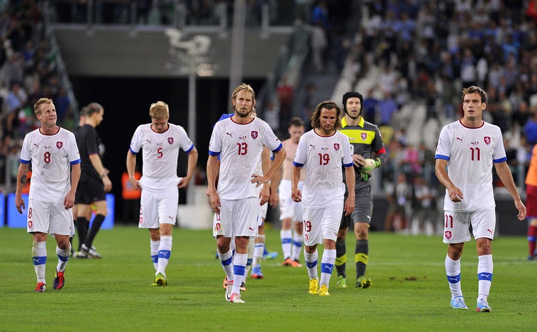 Itálie - Česko (2:1): Zklamání a zmar. Poražený český tým přišel po porážce v Itálii o reálnou naději na postup na MS