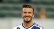 David Beckham v dresu LA Galaxy