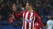 Nádhernou brankou se v zápase Atlético - Celta Vigo prezentoval Fernando Torres