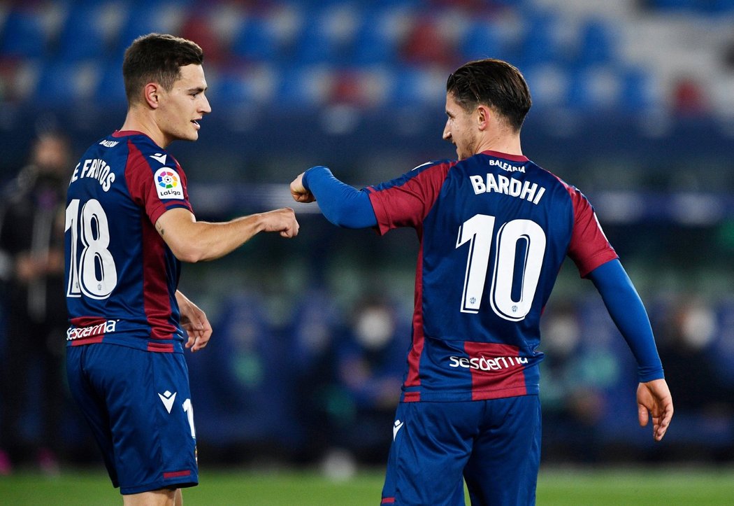 Fotbalisté Atlética Madrid jen remizovali s Levante