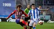 Atlético Madrid porazilo díky dvěma gólům Álvara Moraty San Sebastian 2:0