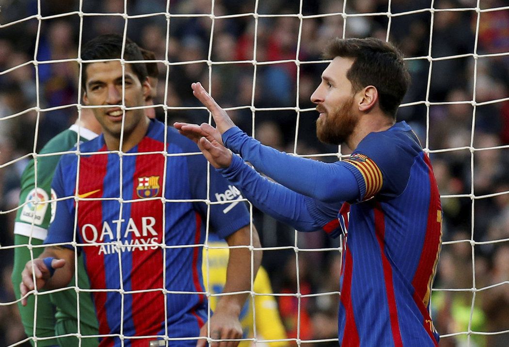 Lionel Messi a Luis Suarez opět táhli Barcelonu za vítězstvím