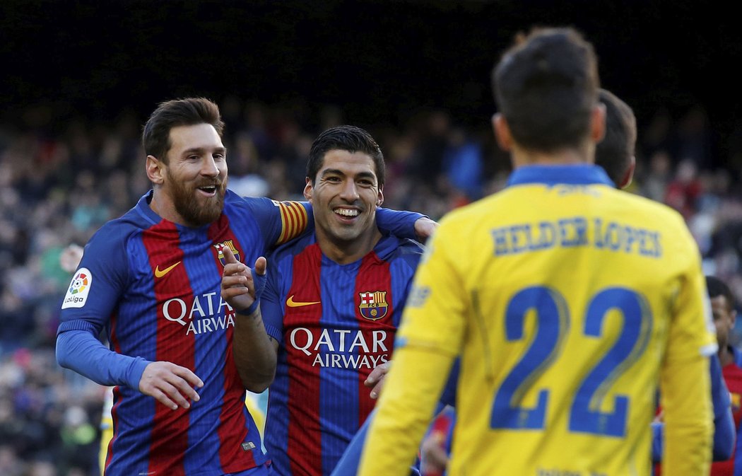 Barcelona si s Las Palmas dělala co chtěla a nasázela jim pět branek