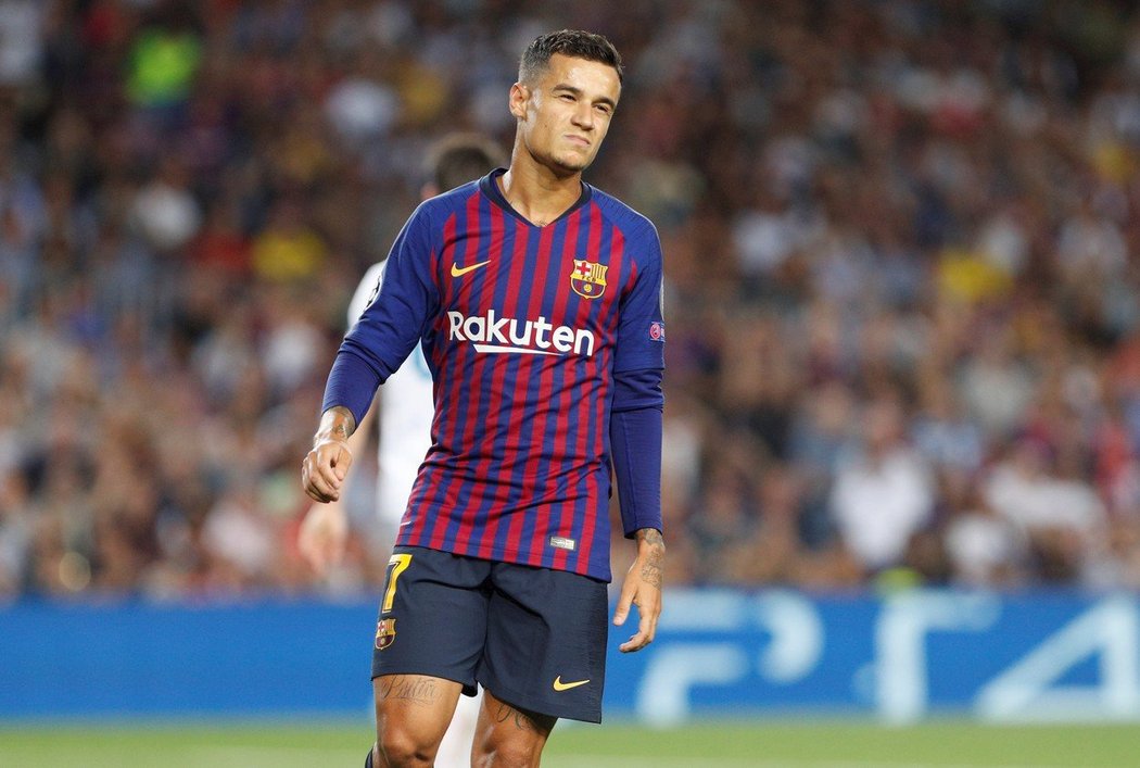 Philippe Coutinho v dresu Barcelony