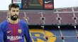 Gerard Pique musel s Barcelonou nastoupit před prázdným stadionem, na rozhovoru neudržel emoce