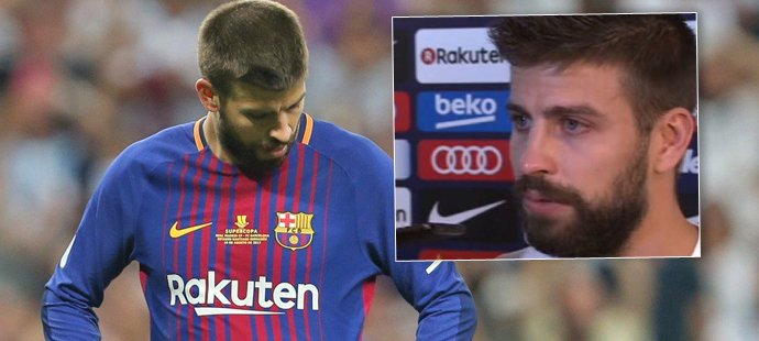 Gerard Piqué neudržel emoce po zápase s Las Palmas