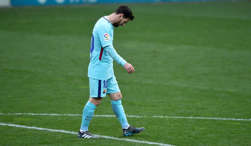 Lionel Messi se v utkání gólově neprosadil