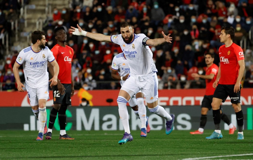 Karim Benzema dvěma góly režíroval výhru Realu Madrid 3:0