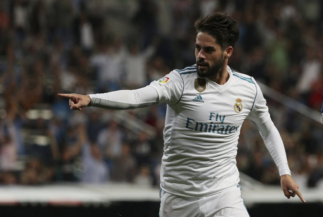 Isco zařídil dvěma brankami výhru Realu nad Espanyolem