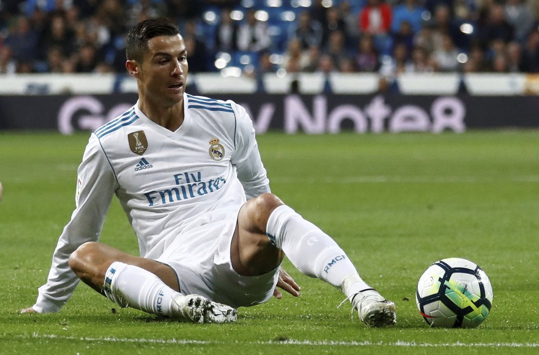 Cristiano Ronaldo při výhře Realu nad Eibarem