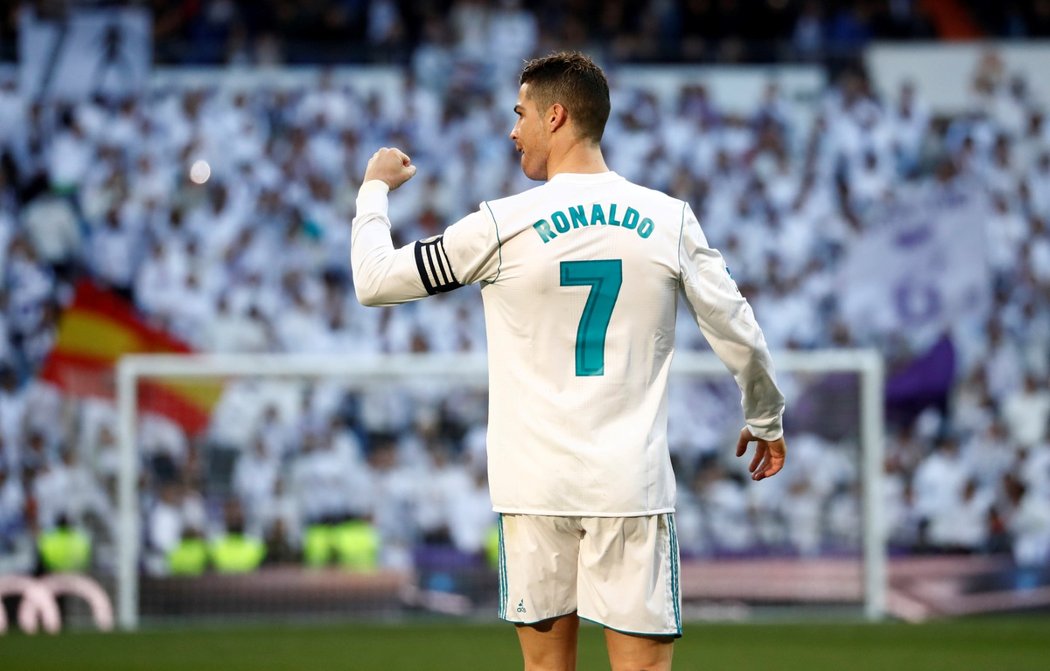 Ronaldo slaví svůj druhý gól proti Alavésu