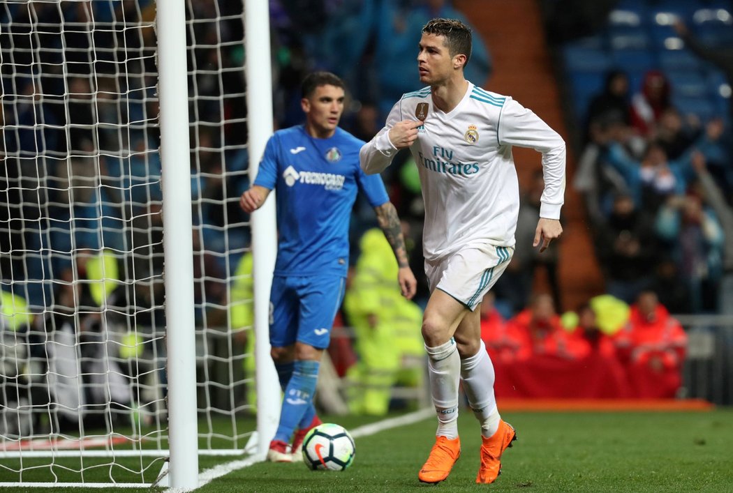 Cristiano Ronaldo přidal svou druhou branku v zápase