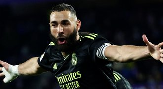 Benzema po zranění řádil, dal dva góly. Real vyhrál a je v čele tabulky