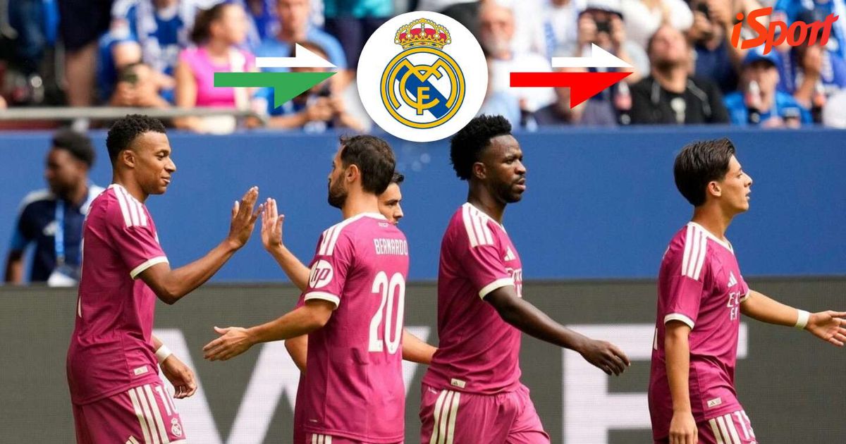 Real Madrid players during a La Liga fixture