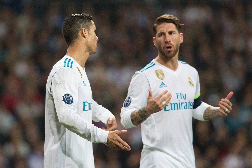 Sergio Ramos a Cristiano Ronaldo řeší vzájemné neshody