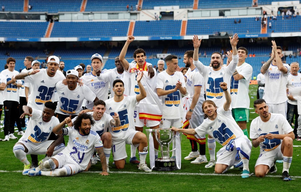Real Madrid získal španělský titul