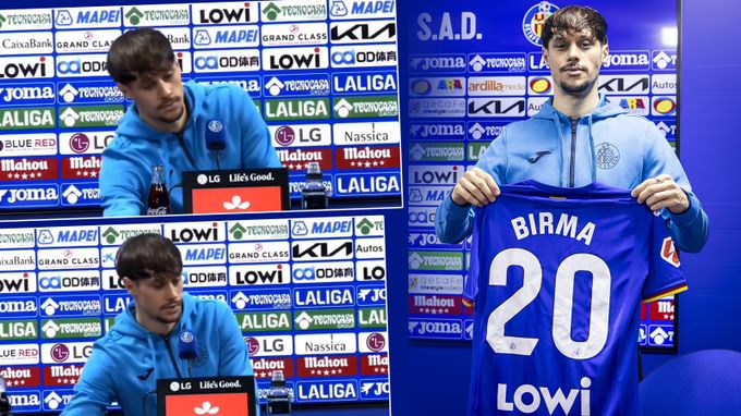 Birmančevič jako Ronaldo, na tiskovce odsunul láhev koly. Jak komentoval odchod ze Sparty? Birmančevič jako Ronaldo, na tiskovce odsunul láhev koly. Jak komentoval odchod ze Sparty?