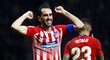 Autor vítězné trefy Diego Godín