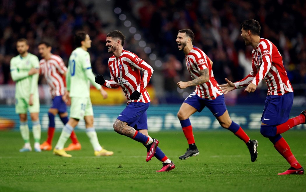 Atlético Madrid nedokázalo na domácí půdě porazit Getafe