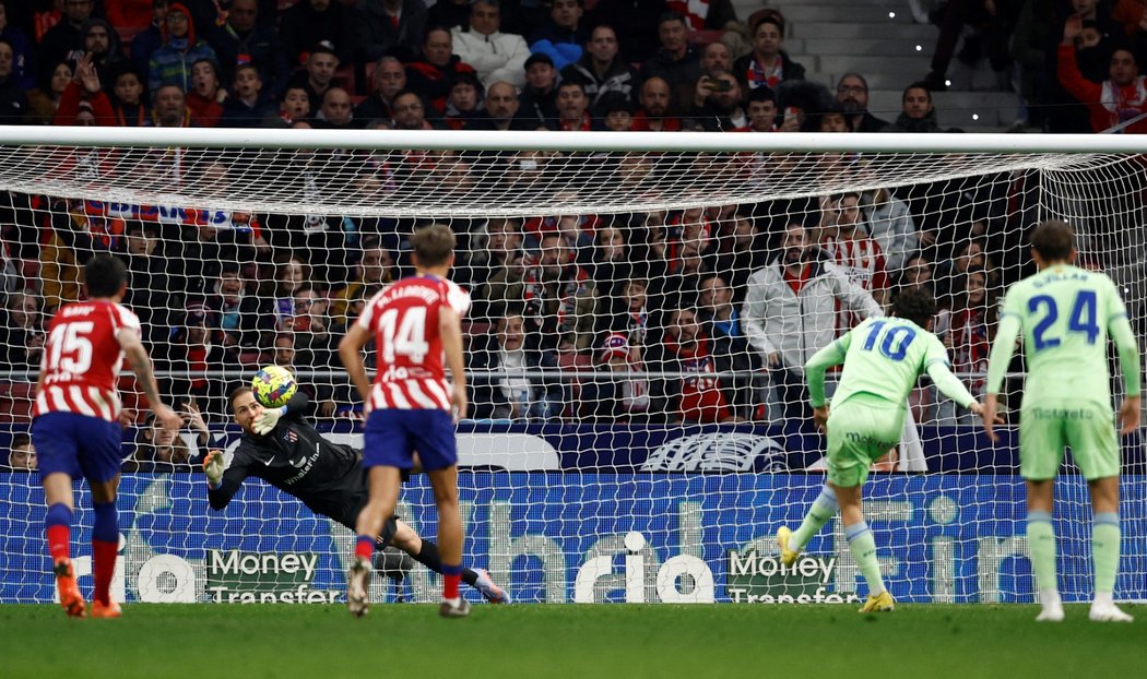 Atlético Madrid nedokázalo na domácí půdě porazit Getafe