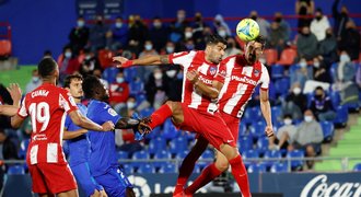 Atlético díky obratu v závěru zdolalo Getafe, oba góly dal Suárez