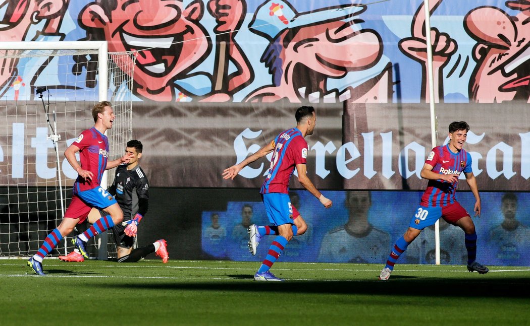 Barcelona vedla s Vigem už 3:0, ale nakonec má pouze bod