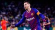 Lionel Messi řídil výhru Barcelony na hřišti Betisu Sevilla