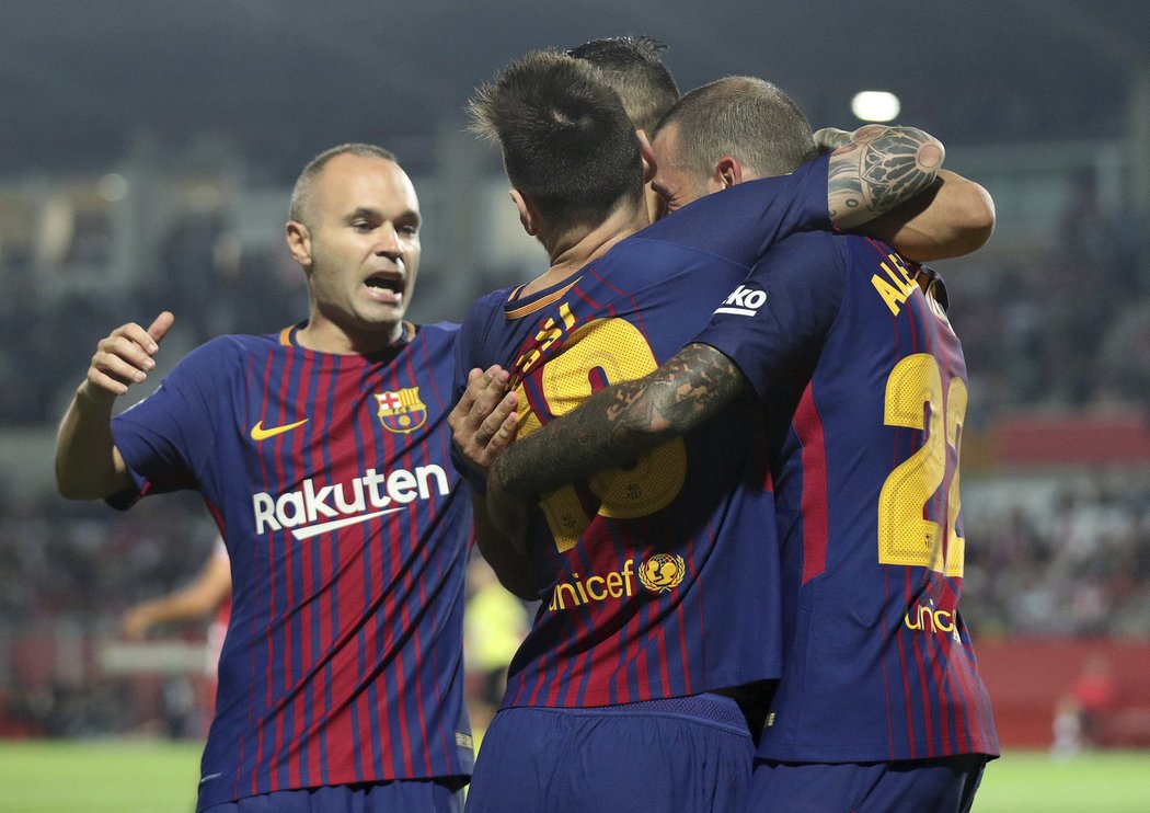 Fotbalisté Barcelony se mohli radovat, v úvodu ligy se jim daří