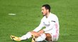 Belgický záložník Eden Hazard během utkání Realu proti Alavesu