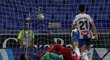 Casemiro dává gól Realu na hřišti Espaňolu Barcelona
