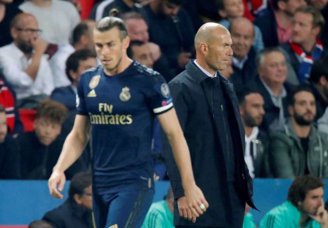 Gareth Bale se rozkmotřil se Zinédinem Zidanem a touží po odchodu z Realu Madrid