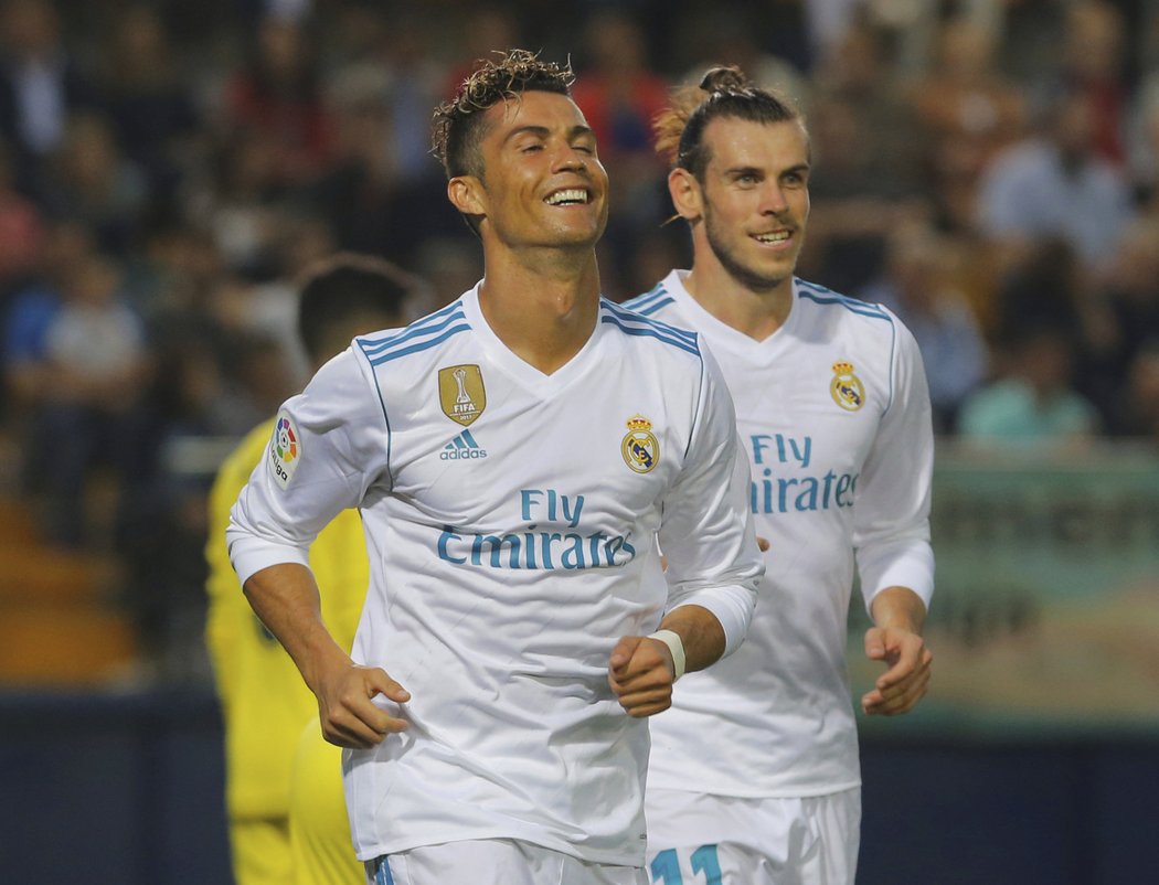 Cristiano Ronaldo a Gareth Bale byli úspěšnými střelci Realu