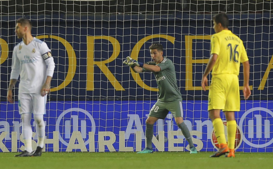 Luca Zidane poprvé v brance Realu