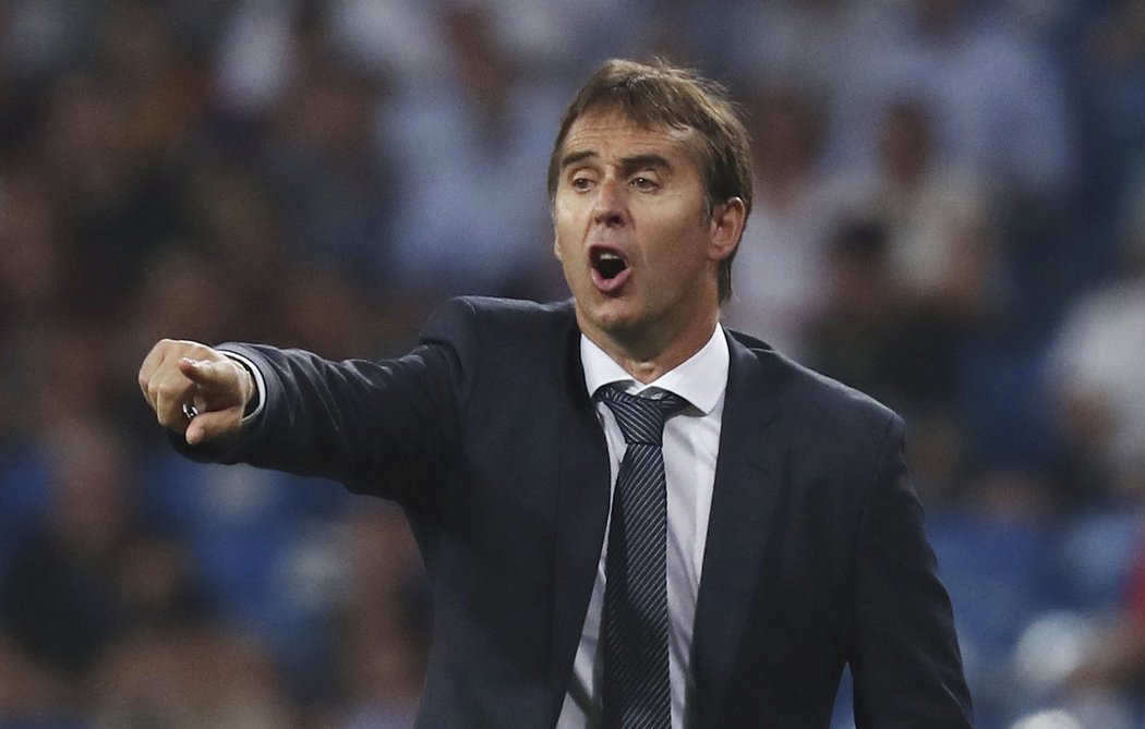 Julen Lopetegui si připsal úspěšný ligový debut na lavičce Realu Madrid