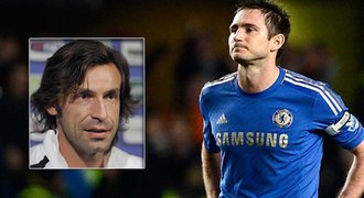 V Chelsea zešíleli, že nechají Lamparda odejít, diví se Ital Pirlo