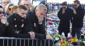 Slzy v Leicesteru! Hráči i rodina zesnulého majitele plakali u stadionu