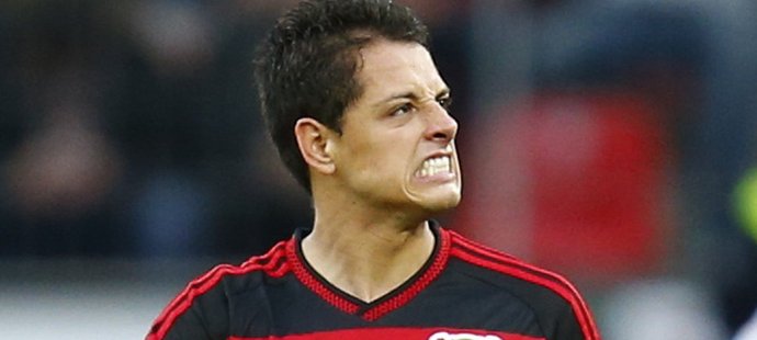 Chicharito v Leverkusenu ožil, angažmá v bundesligovém klubu si užívá.