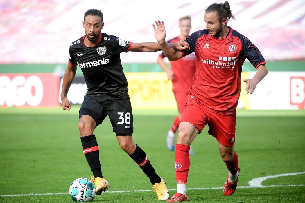 Fotbalisté Leverkusenu porazili v německém poháru Norderstedt vysoko 7:0. Trefil se i Patrik Schick