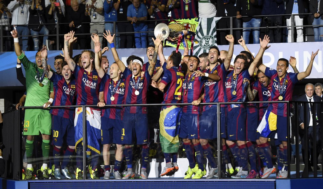 Ligu mistrů vyhrála Barcelona, porazila Juventus