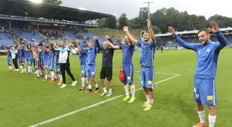 Liberec – Admira 2:0. Jistý postup Slovanu, rozhodl už před půlí