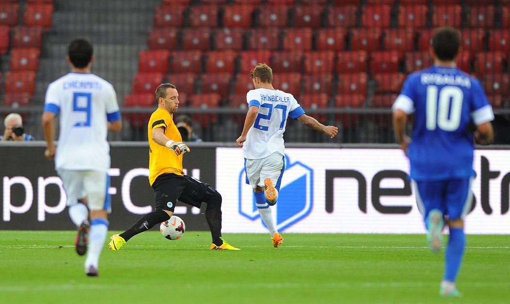 Liberec vstoupil do utkání s jednobrankovým náskokem