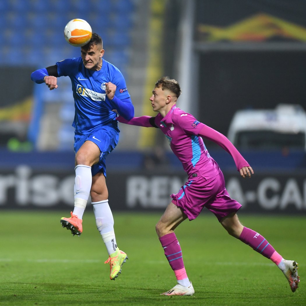 Zápas Slovanu Liberec proti Hoffenheimu