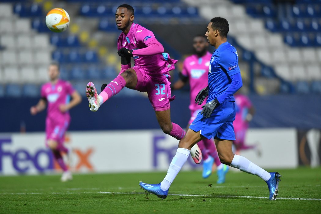 Zápas Slovanu Liberec proti Hoffenheimu