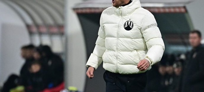 Hlavní trenér Liberce Radoslav Kováč