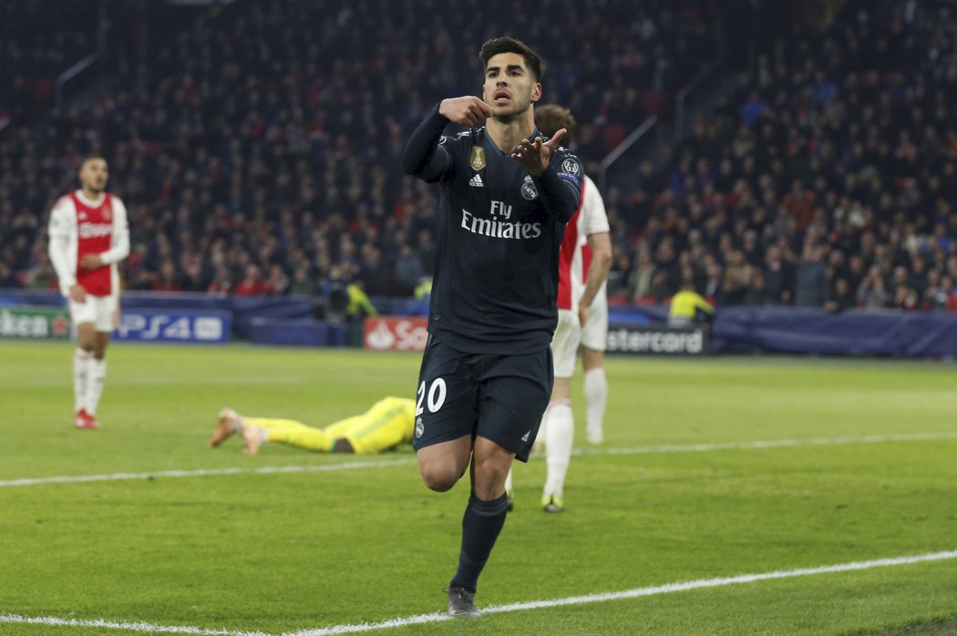 Marco Asensio rozhodl o výhře Realu nad Ajaxem