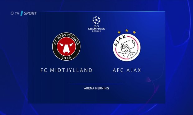 SESTŘIH: Midtjylland - Ajax 1:2. Hosté vyhráli bez ohledu na virus