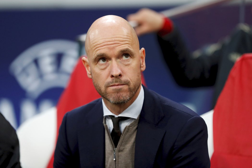 Kouč Ajaxu Erik ten Hag